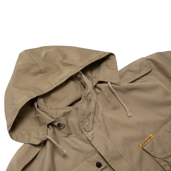 GLOBETROTTER (England) 70s Vintage Twill Weave Safari Jacket : L - Picture 3 of 7